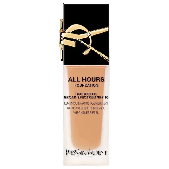 New YSL All Hours Luminous Natural Matte Foundation 24H Longwear SPF 30 MW3